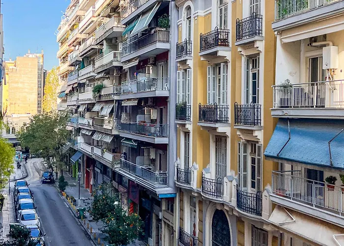 Appartement Chic Agia Sofia Metro - Incitybnb *
